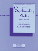 cover SUPPLEMENTARY STUDIES TROMBONE cover